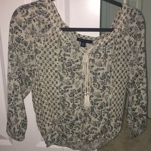 Half-Long sleeve shirt.